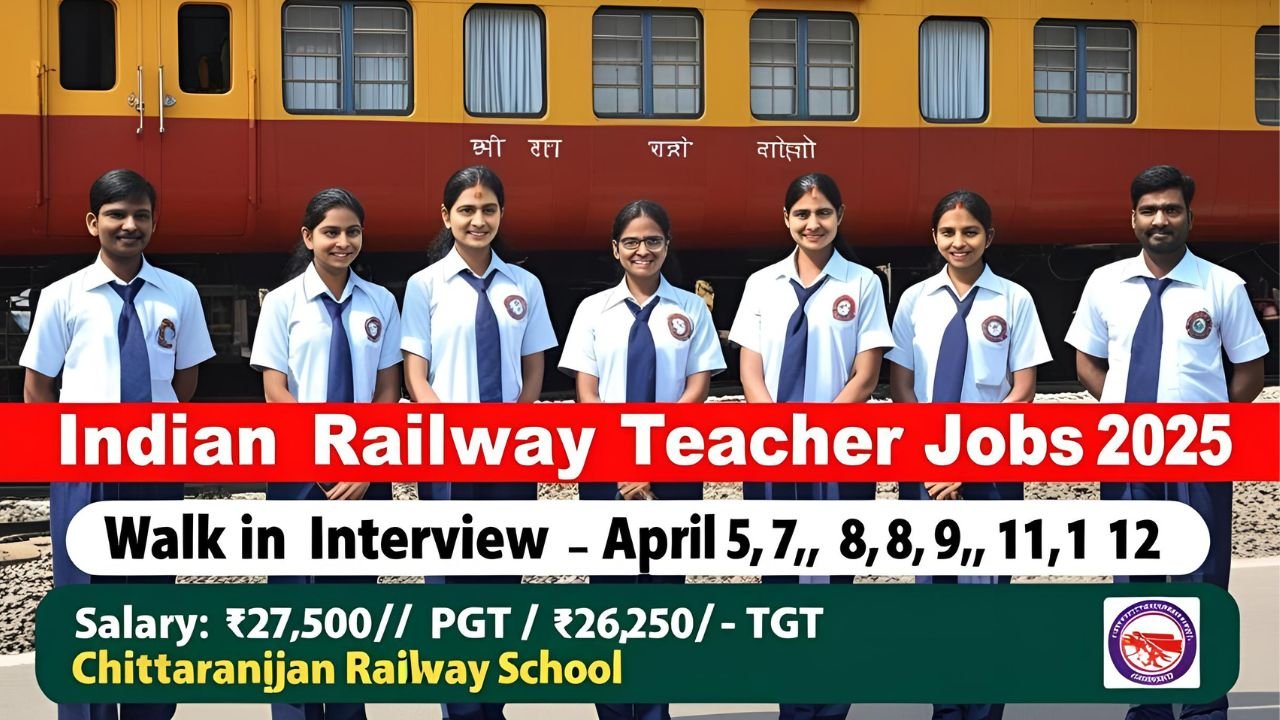 Railway Teacher Jobs 2025