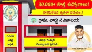 AP Grama Sachivalayam Notification 2025