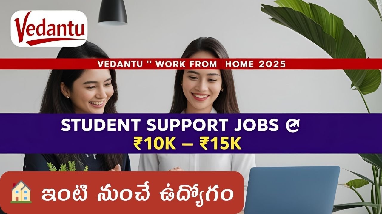 Vedantu Work From Home Jobs 2025