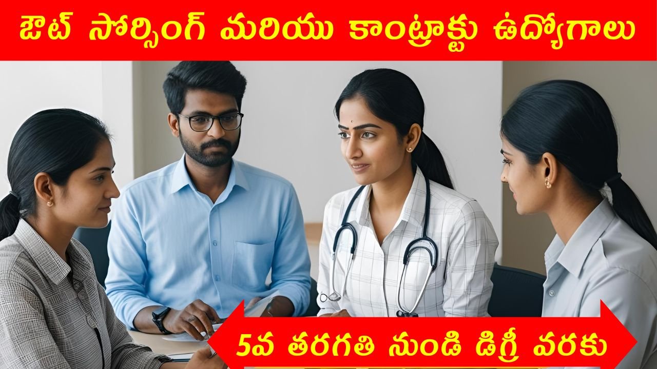 Telangana Contract And Outsourcing Jobs 2025
