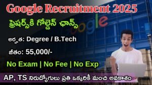 Google Recruitment 2025