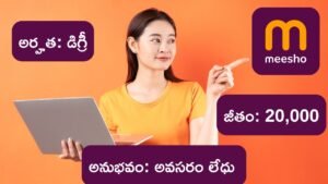 Meesho Recruitment 2025 Telugu