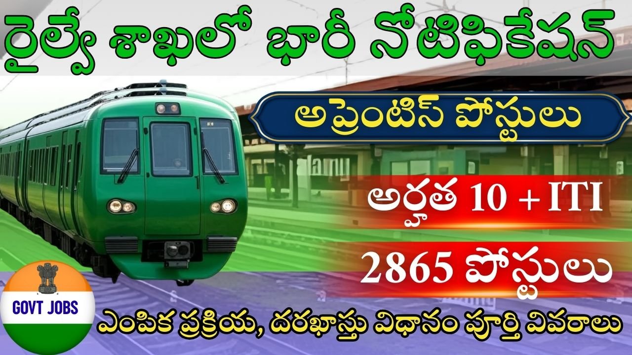 RRC WCR Apprentice Recruitment 2025