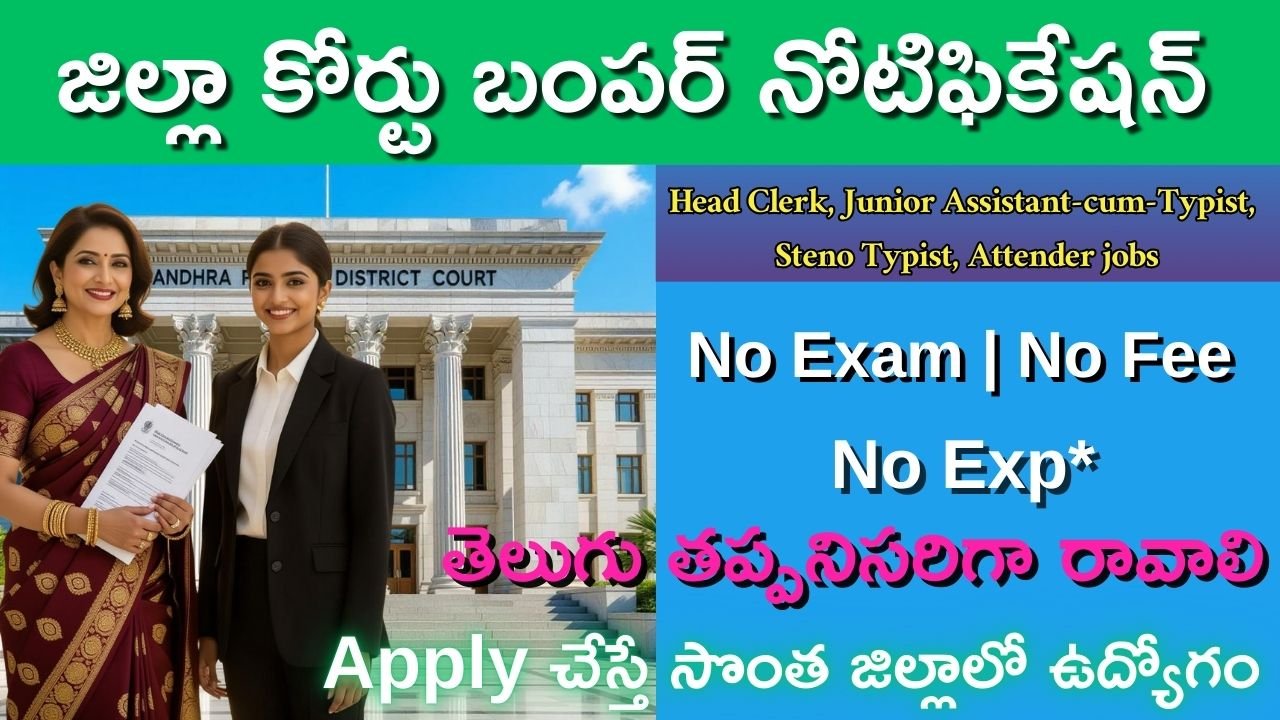 AP District Court Jobs 2025