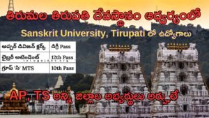 Sanskrit University Jobs