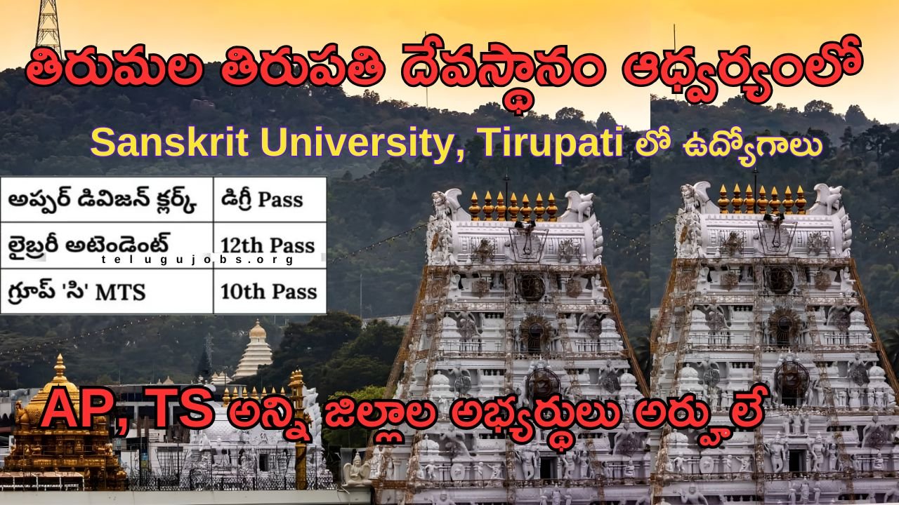 Sanskrit University Jobs