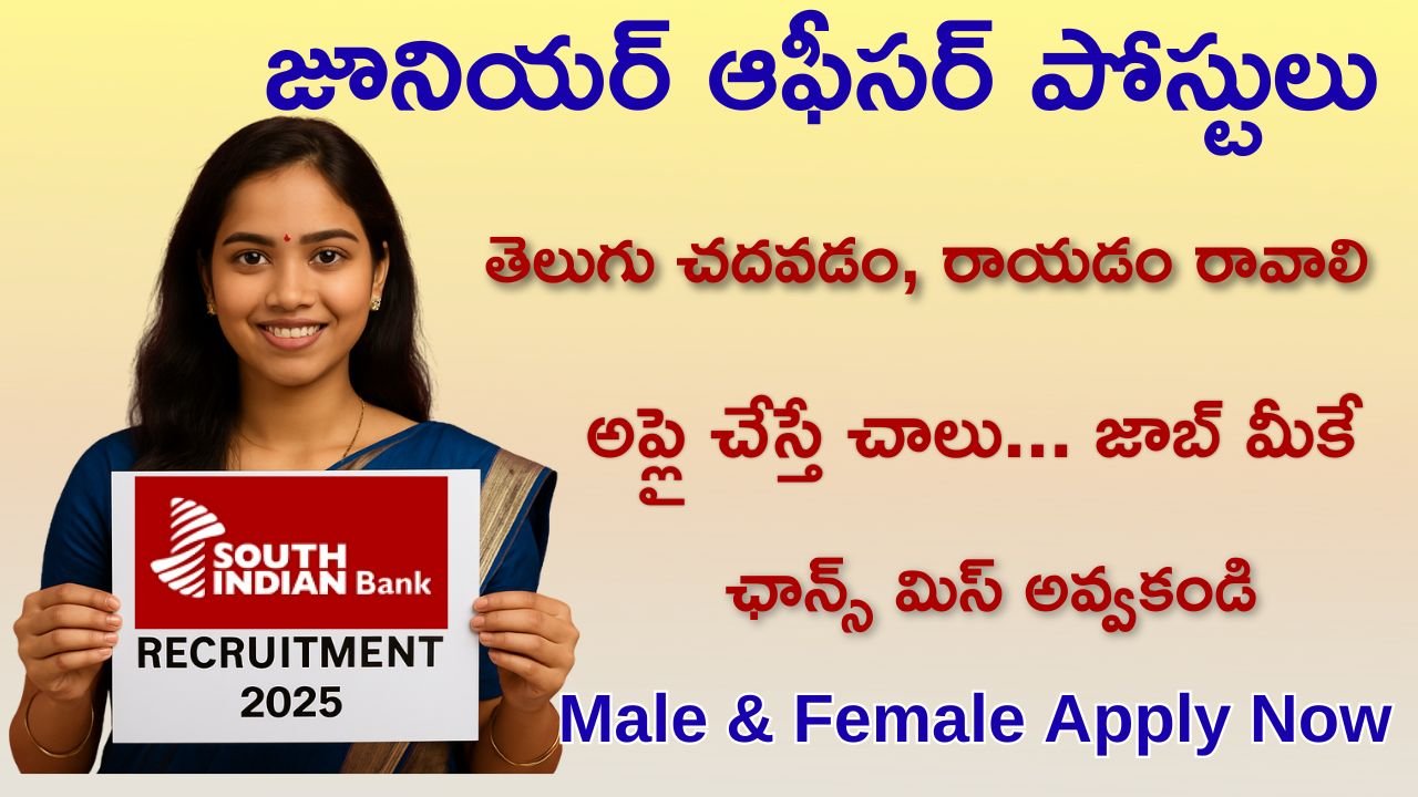 South Indian Bank Recruitment 2025