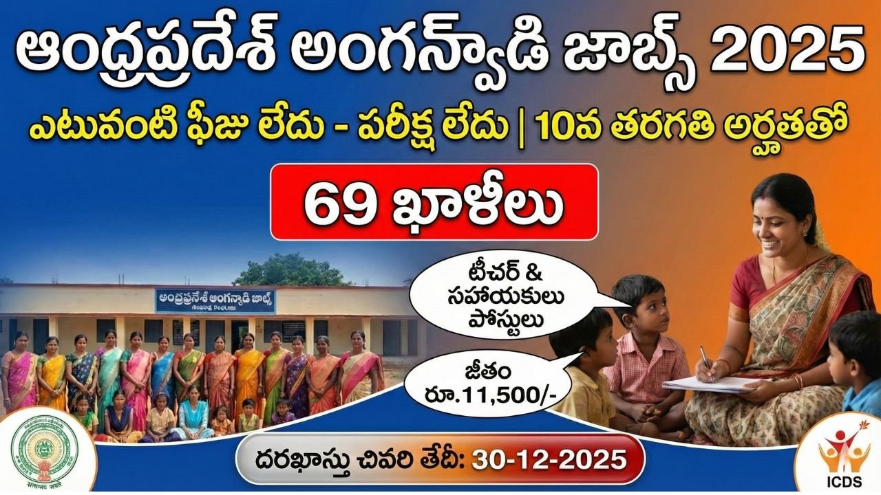 Anganwadi Jobs 2025