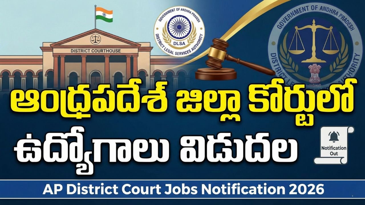 AP District Court Jobs Notification 2026
