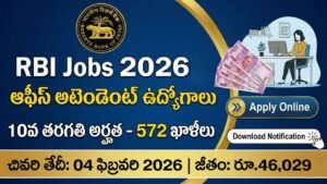 RBI Jobs 2026