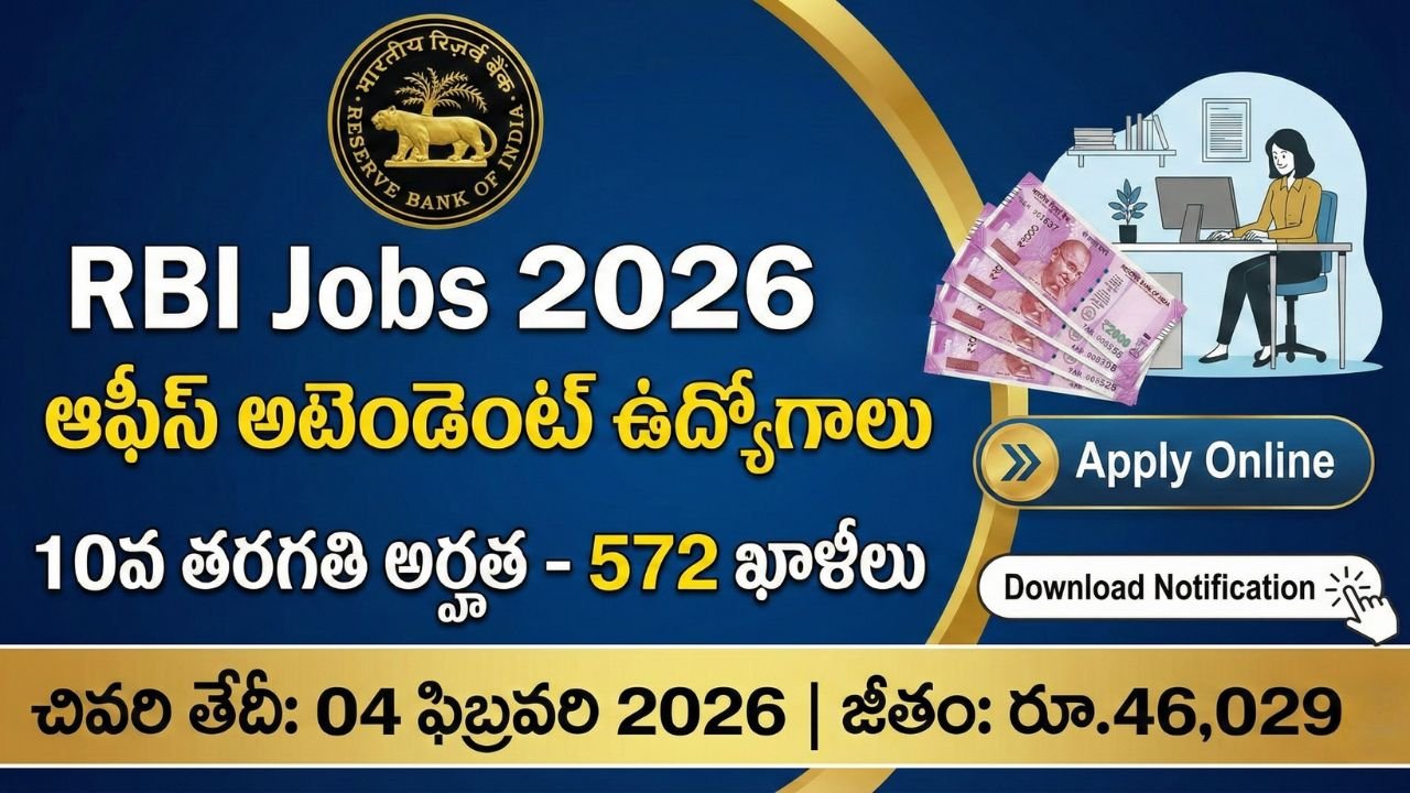 RBI Jobs 2026