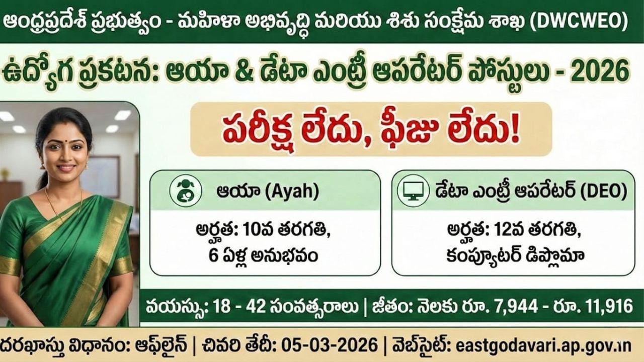 DWCWEO Recruitment 2026