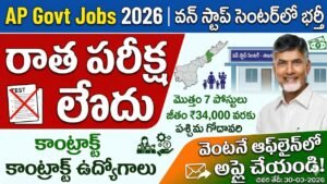 AP Govt Jobs 2026