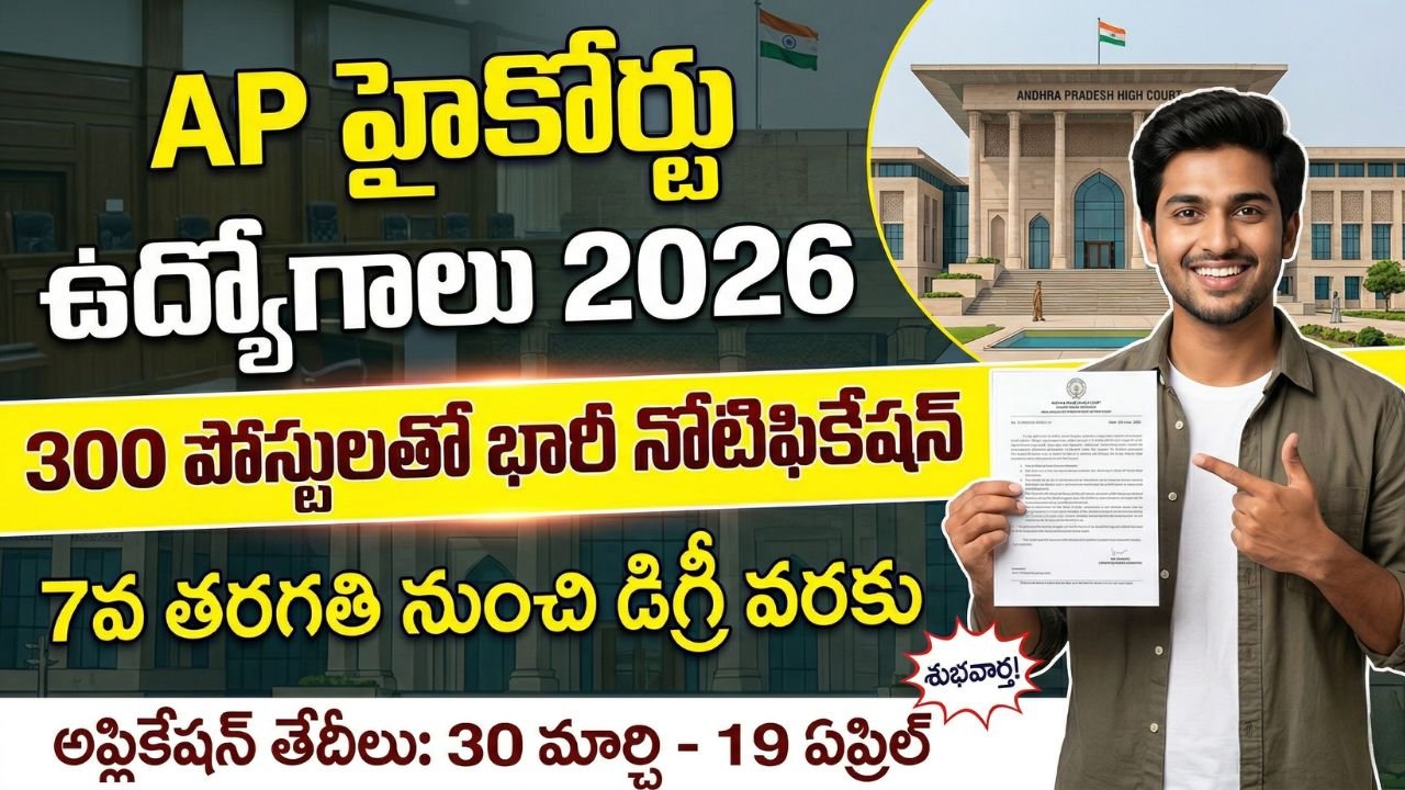 AP High Court Jobs 2026