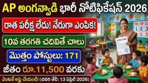 Anganwadi Jobs 2026