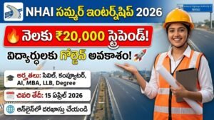 Summer Internship Program 2026