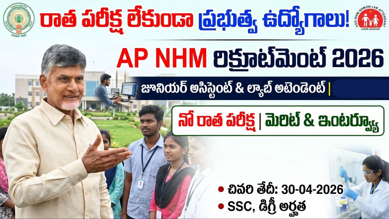 AP NHM Recruitment 2026 